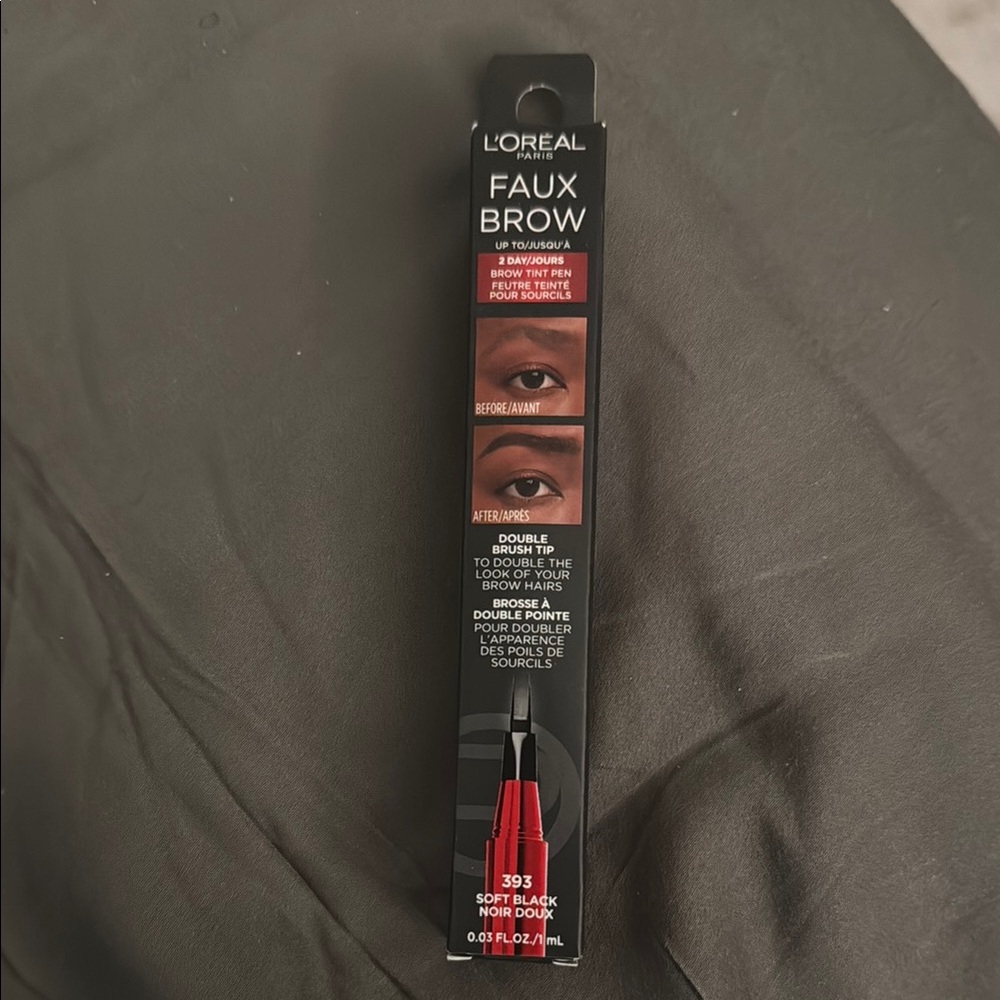 Faux Brow Brow Tint Gel - Soft Black 393 BRAND NEW UNOPENED